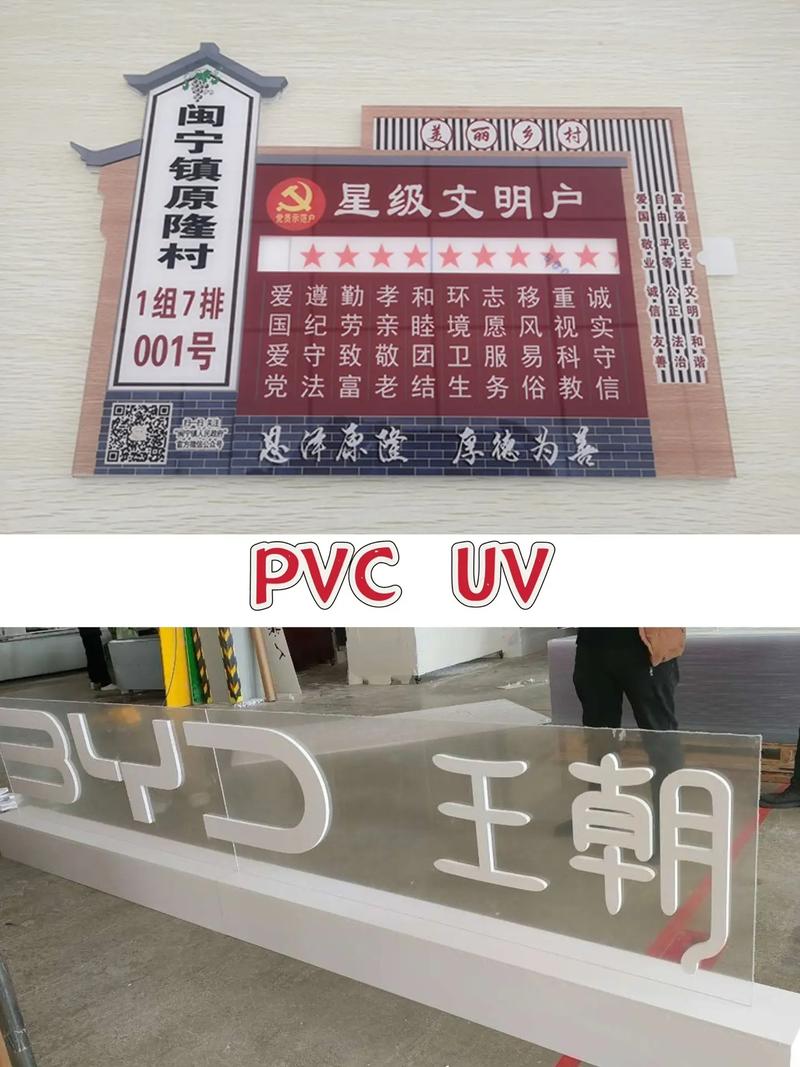 PVC UV产品在广告加工中的应用与优势——重庆创鑫时代助力品牌升级
